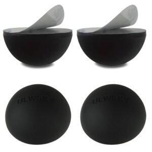 Pés de isolamento de hemisfério de silicone de 3,15 cm, pacote com 4 almofadas de isolamento de alto-falante antiderrapantes, para pequenos picos de alto-falante, isolamento de toca-discos, subwoofer, (Equipamentos)