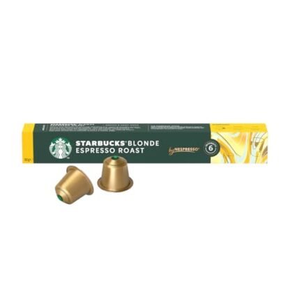 Café em Cápsula Starbucks® Blonde Espresso Roast by Nespresso® - 10 cápsulas