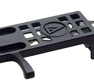 Audio-Technica AT-HS10BK Capacete universal de 1,27 cm para cartuchos de toca-discos de 4 pinos, preto (Equipamentos)