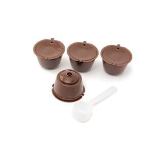 Kit 4 Cápsulas Reutilizável Dolce Gusto Recarregável