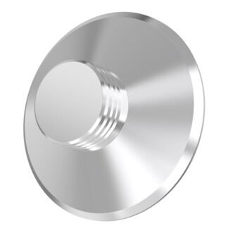 Estabilizador de peso Audiophile 124G/122 g de alumínio para toca-discos de peso redutor de vibração com almofada macia protetora para braço de tom de toca-discos LP HiFi (prata)