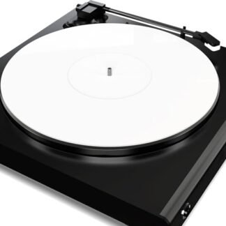 Tapete Giratório de Acrílico, Substituição de Tapete Deslizante para Todos Os Toca-discos Padrão de 12 Polegadas e Também para Registros de 33 1/3 Rpm e 45 Rpm (Branco) (Equipamentos)