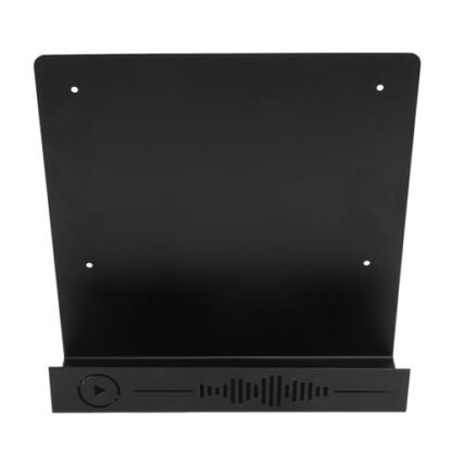 Organizador de Armazenamento de Metal para Prateleira de Exibição de Discos de Vinil para Montagem na Parede para 10-15 Registros de Música (Equipamentos)