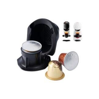 Adaptador para cápsulas de café espresso, conversor para Dolce Gusto, suporte de enchimento de café Moído e pó compatível com Piccolo XS/Genio S Plus/Mini Me