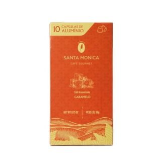Cápsula de Café Santa Mônica Caramelo - compatíveis com Nespresso (10 unid)