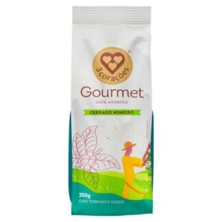 3 Corações Café Torrado e Moído Gourmet Cerrado Mineiro, 250G