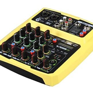 Mesa de Som USB Bluetooth 4 Canais CMX4 Podcast Youtube AM