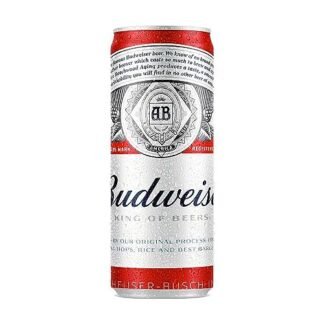 Cerveja Budweiser, American Lager, 350ml, Lata