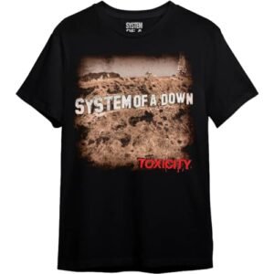 Camiseta System of a Down Toxicity Consulado OF0188 Cor:Preto;Tamanho:G (Camisetas)