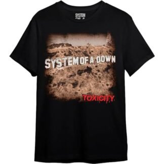 Camiseta System of a Down Toxicity Consulado OF0188 Cor:Preto;Tamanho:G (Camisetas)
