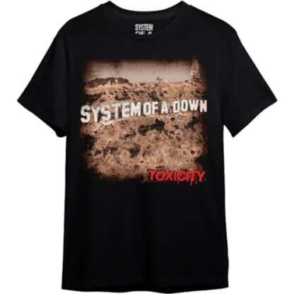 Camiseta System of a Down Toxicity Consulado OF0188 Cor:Preto;Tamanho:G (Camisetas)