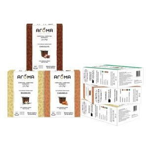 Aroma Selezione 60 Cápsulas Aroma Café Variado Aromatizado - Cápsulas Para Nespresso *
