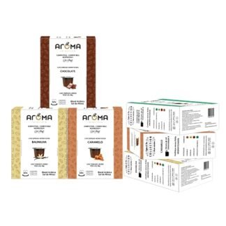 Aroma Selezione 60 Cápsulas Aroma Café Variado Aromatizado - Cápsulas Para Nespresso *
