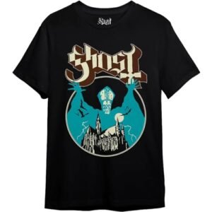 Camiseta Ghost Eponymous Preto Consulado OF0107 Tamanho:PP;Cor:Preto (Camisetas)