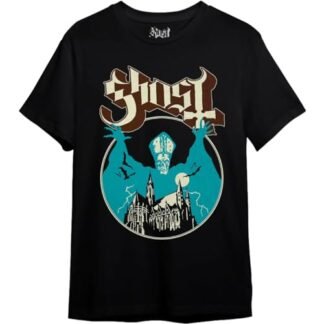 Camiseta Ghost Eponymous Preto Consulado OF0107 Tamanho:PP;Cor:Preto (Camisetas)
