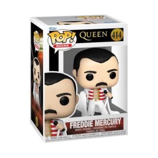 Funko Pop Rocks: Queen - Freddie Mercury - (with Cape) - Collectable Vinyl Figure - Gift Idea - Official Merchandise - Toys for Kids & Adults - Music Fans - Model Figure for Collectors and Display