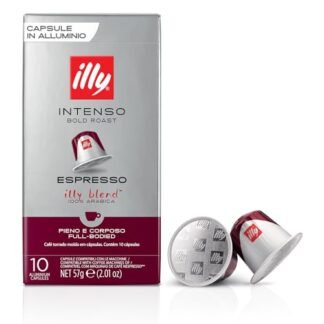 Illy Café Cápsulas Compatíveis com Nespresso* Intenso