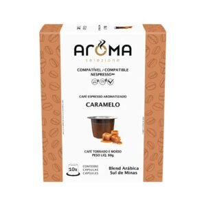 Aroma Selezione Capsulas Aroma Espresso Aromatizado Caramelo