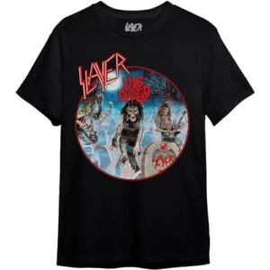 Camiseta Slayer Live Undead (BR, Alfa, 3G, Regular, Preto) (Camisetas)