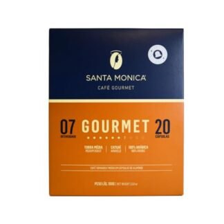 Cápsulas de Café Gourmet Santa Mônica - compatíveis com Nespresso (20 unid)