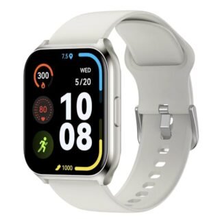 Case Mini Bag Estojo Portátil + Smartwatch Ls02 Pro Tela 1.85 pol. Prata