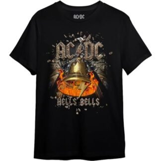 Camiseta AC/DC Hells Bells (BR, Alfa, G, Regular, Preto) (Camisetas)