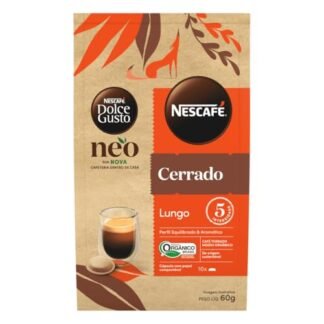 Café dolce gust NEO Lungo Cerrado Orgânico café em capsula 10 unidades