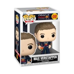 Boneco Funko Pop! Racing - Max Verstappen com Capacete