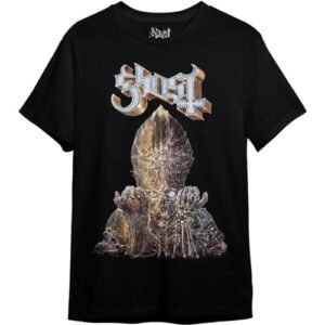 Camiseta Ghost Impera Preto Consulado OF0197 Tamanho:M;Cor:Preto (Camisetas)