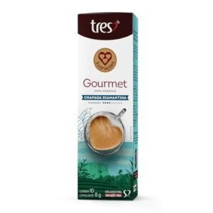 Capsula de Café Espresso Gourmet Chapada Diamantina TRES 3 Corações 10 unid