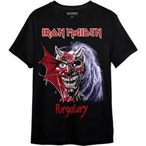 Camiseta Iron Maiden Purgatory Consulado OF0165 Cor:Preto;Tamanho:GG (Camisetas)