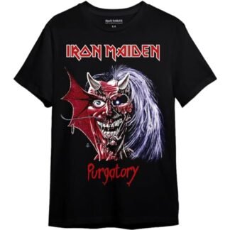 Camiseta Iron Maiden Purgatory Consulado OF0165 Cor:Preto;Tamanho:GG (Camisetas)