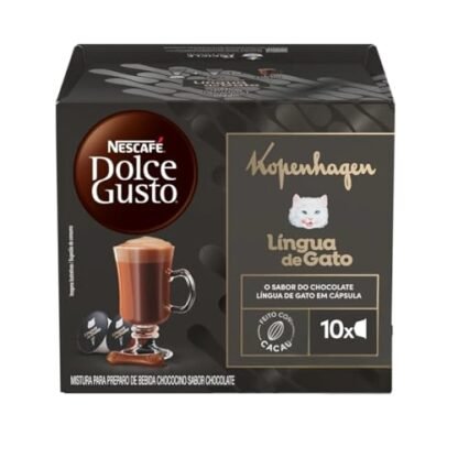 Café em capsula Dolce Gusto Língua de Gato Kopenhagem 10 capsulas