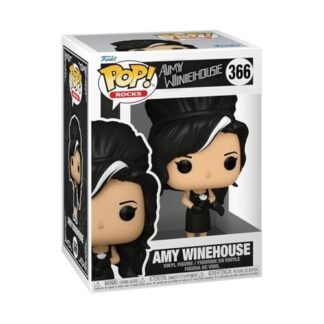 Funko Pop! Rocks: Amy Winehouse - Back To Black - Figura de Vinilo Coleccionable - Idea de Regalo- Mercancia Oficial - Juguetes para Niños y Adultos - Music Fans - Muñeco para Coleccionistas