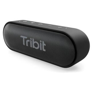 Caixa de Som Bluetooth XSound Go BTS38 Portátil, Som Potente 16W, Graves Profundos, Codecs de áudio SBC, Ideal para Uso Interno e Externo, Bateria de Longa Duração, Cor Preta