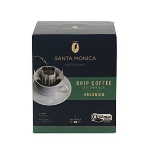 Café Santa Mônica Drip Coffee Orgânico 10 sachês