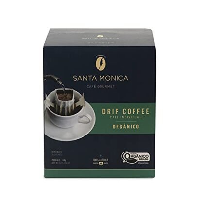 Café Santa Mônica Drip Coffee Orgânico 10 sachês
