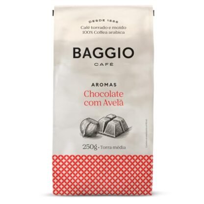 Baggio Café Café Torrado E Moído Aroma De Chocolate Com Avelã 250G