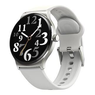 Case Mini Bag Estojo Portátil + Smartwatch Solar Lite Tela 1.38 pol. Prata