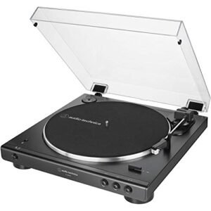 Toca-Discos Audio-Technica Sem Fio com acionamento automático por correia (Belt-Drive) AT-LP60XBT-SV, Silver, Bivolt 120/240V