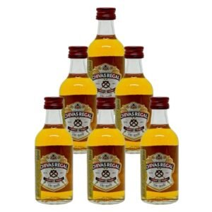 Miniatura Whisky Chivas Regal 12 Anos 50ml 6 Unidades