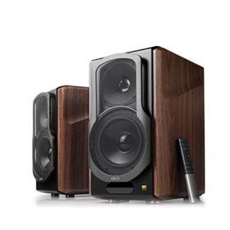 Monitor de Áudio Profissional 130W RMS EDIFIER S2000MKIII - Madeira (Equipamentos)