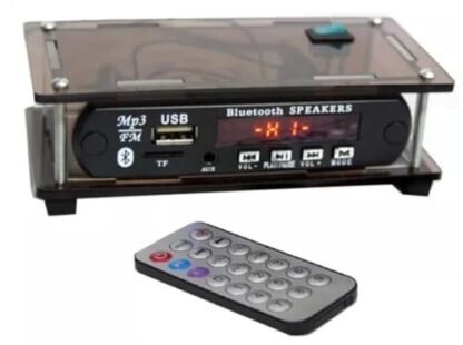 Leitor de Pendrive, Bluetooth, FM, SD, para Amplificador, Receiver, Toca-discos, Vitrola, Caixa Amplificada, mesa de som, mini system