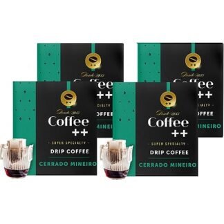 Coffee Mais │Café Super Especial em Drip│ Gabriel Nunes - Cerrado Mineiro │100% Arábica │Torra Média │Pack 4 caixas de 10 unidades