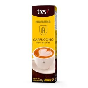 Capsula de Cappuccino Doce De Leite TRES 3 Corações 10 unid