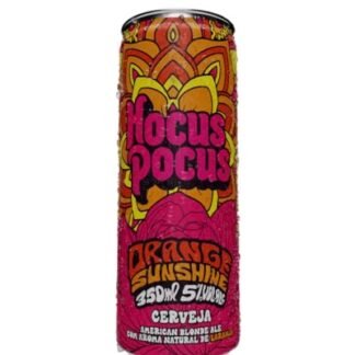 Hocus Pocus Cerveja Orange Sunshine American Blonde Ale 350Ml Lata