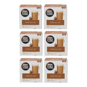 Cápsulas Dolce Gusto Café com Leite Cremoso | Sabores Diversos | Kits Exclusivos | Kits Dolce Gusto (60 Cápsulas (kit), Café com Leite)