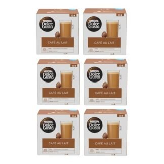 Cápsulas Dolce Gusto Café com Leite Cremoso | Sabores Diversos | Kits Exclusivos | Kits Dolce Gusto (60 Cápsulas (kit), Café com Leite)