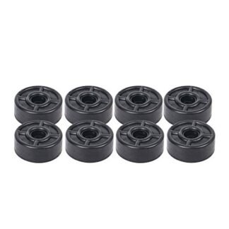 Substituição som Cidade 8-Pack pés de borracha / amortecedores com parafusos de harmonização, Heavy-Duty, não derrapante, para o Flight Case, Speaker Cabinet, amplificador e subwoofer (ST-RHW-05) (Equipamentos)