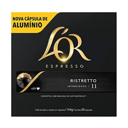 Cápsulas de Café L'or Ristretto - 20 un.